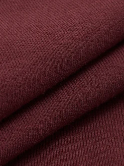 COMMENSE Cross-Over Collar Pleated Cinched T-Shirt* T-shirts|Tops