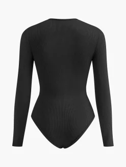 COMMENSE Cutout Hoop-Ring Sexy Bodysuit* Bodysuits|Bodysuits