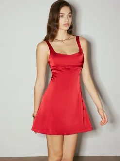 COMMENSE Cutout Strappy Short Dress* Cocktail & Party Dresses|Short Dresses