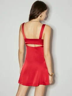 COMMENSE Cutout Strappy Short Dress* Cocktail & Party Dresses|Short Dresses