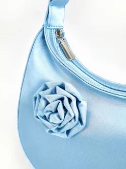 COMMENSE 3D Flower Zipper Crescent Bag* Bags|Accessories