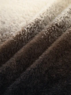 COMMENSE Dawn Ombre Fuzzy Off Shoulder Crop Sweater* Sweater Tops|Sweaters & Cardigans