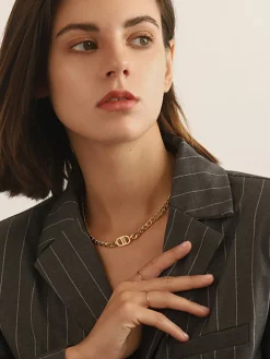 COMMENSE Double D Necklace* Necklaces|Accessories