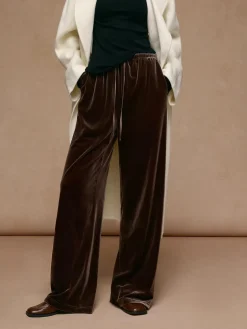 COMMENSE Drawstring Cozy Draped Pants* Pants|Bottoms