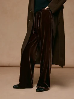 COMMENSE Drawstring Cozy Draped Pants* Pants|Bottoms