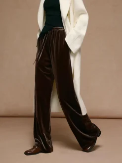 COMMENSE Drawstring Cozy Draped Pants* Pants|Bottoms