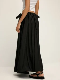 COMMENSE Drawstring Pleated Umbrella-Shaped Skirt* Skirts|Bottoms