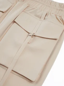 COMMENSE Drawstring Pockets Cargo Mini Skirt* Skirts|Bottoms