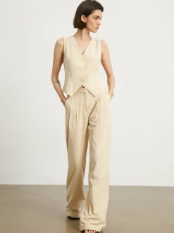 COMMENSE Effortless Linen Pants Set* Pants Sets|Matching Sets