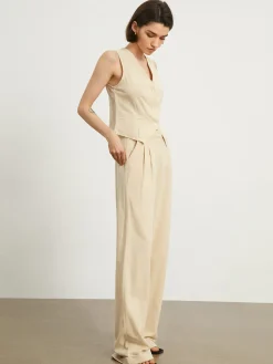 COMMENSE Effortless Linen Pants Set* Pants Sets|Matching Sets