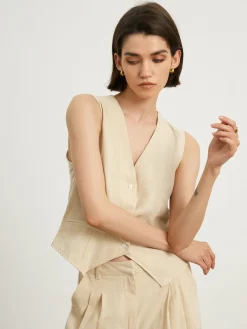 COMMENSE Effortless Linen Pants Set* Pants Sets|Matching Sets