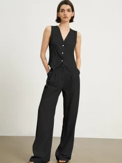 COMMENSE Effortless Linen Pants Set* Pants Sets|Matching Sets