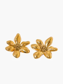 COMMENSE Elegant Irregular Petal Earrings* Earrings|Accessories