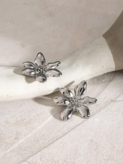 COMMENSE Elegant Irregular Petal Earrings* Earrings|Accessories