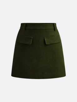 COMMENSE Elegant Mini Skirt Without Belt* Skirts|Matching Sets
