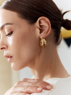 COMMENSE Elegant Snail Style Earrings* Earrings|Accessories