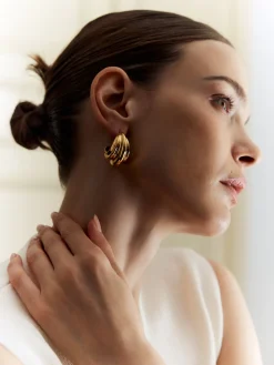 COMMENSE Elegant Snail Style Earrings* Earrings|Accessories