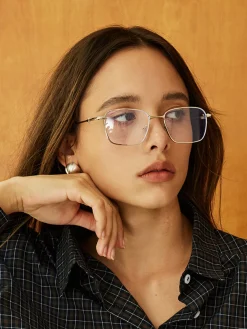 COMMENSE Elegant Square-Shape Glasses* Sunglasses|Accessories