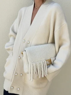 COMMENSE Elegant V-Neck Pockets Cardigan* Cardigans|Sweaters & Cardigans