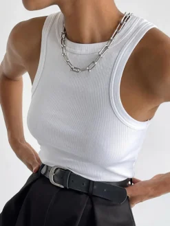 COMMENSE Ellis Crop Tank Top* Sweater Tops|Crop Tops
