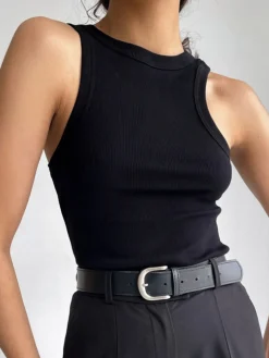 COMMENSE Ellis Crop Tank Top* Sweater Tops|Crop Tops