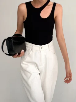 COMMENSE Ellis Cutout Tank Top* Sweater Tops|Tank Tops & Camis