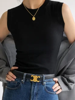 COMMENSE Everyday Cotton Tank Top* Sweater Tops|Tank Tops & Camis
