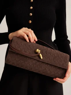 COMMENSE Flap Suede Clutch Bag* Bags|Accessories