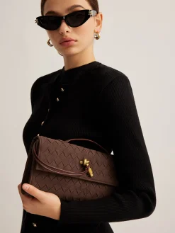 COMMENSE Flap Suede Clutch Bag* Bags|Accessories