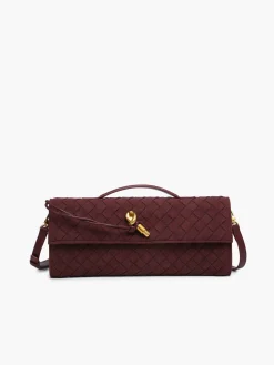 COMMENSE Flap Suede Clutch Bag* Bags|Accessories