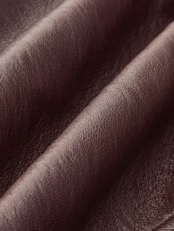 COMMENSE Fleece Lined Faux Leather Zipper Coat* Outerwear|Coats