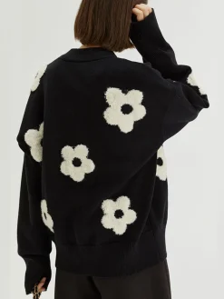 COMMENSE Floral Cardigan* Cardigans|Sweaters & Cardigans