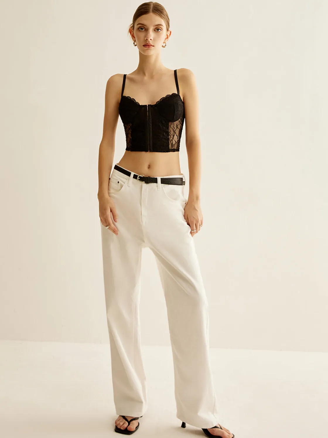 COMMENSE Floral Lace Corset Top* Corset Tops|Tops