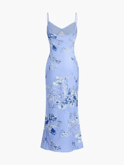 COMMENSE Floral Print Cami Long Dress* Casual Dresses|Floral Dresses