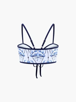 COMMENSE Floral Print Knotted Bikini Set* Swimwear|Tops