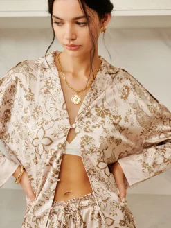 COMMENSE Floral Printed Pajama Pants Set* Pants Sets|Matching Sets