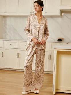 COMMENSE Floral Printed Pajama Pants Set* Pants Sets|Matching Sets