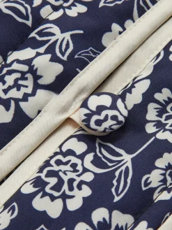 COMMENSE Floral Printed Pockets Winter Coat* Outerwear|Coats