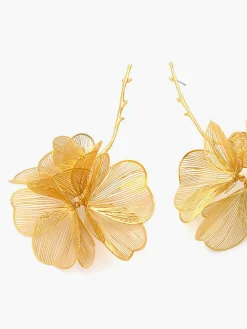 COMMENSE Flower Dangle Earrings* Earrings|Accessories