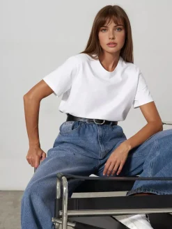 COMMENSE For Every Moment Solid Shirt* T-shirts|Tops