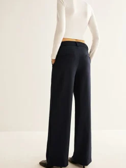 COMMENSE Front Zipper Straight Pants* Pants|Bottoms