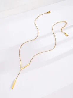 COMMENSE Geometric Pendant Chain Necklace* Necklaces|Accessories