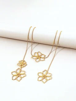 COMMENSE en Floral Drop Necklace* Necklaces|Accessories