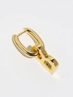 COMMENSE en Hoop B-Letter Pendant Earrings* Earrings|Accessories