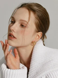COMMENSE Knotted Earrings* Earrings|Accessories