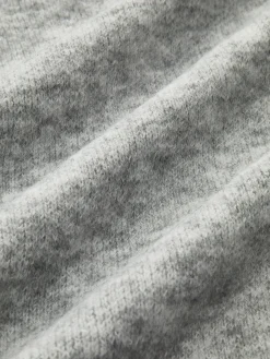 COMMENSE Half Zip Fuzzy Sweater* Sweater Tops|Sweaters & Cardigans
