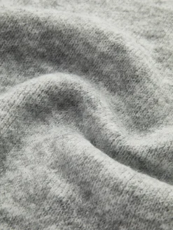 COMMENSE Half Zip Fuzzy Sweater* Sweater Tops|Sweaters & Cardigans