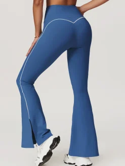COMMENSE High Waist Hip-Lifting Flare Leggings* Activewear