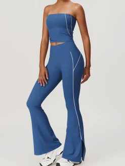 COMMENSE High Waist Hip-Lifting Flare Leggings* Activewear