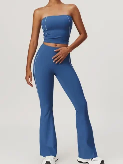 COMMENSE High Waist Hip-Lifting Flare Leggings* Activewear